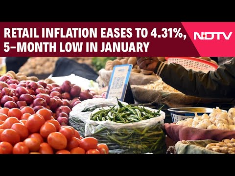 Inflation News | Retail Inflation Eases To 4.31%, 5-Month Low In January