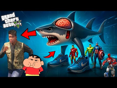 Franklin Enter Inside UDIN DIN DIN DUN For Save AVENGERS in GTA 5 | JSS GAMER