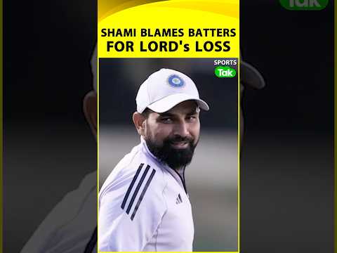 Mohammed Shami Exposes Indian Batters Mistakes In Lord's Test, If There Awareness, We Could Have Won