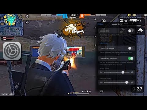 Settings + Sensitivity + Gameplay ⚙️🥋iPhone ;📲Free Fire Highlights🥀⚡️