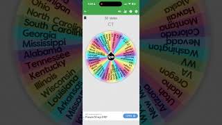 If it lands on ur state ur out pt 1 #spinthewheel #fyp #fypシ゚viral