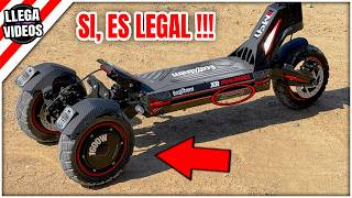 WOW!! PATINETE ECOXTREM M41 Tank Xanzer DUALSHOCK | Unboxing y Montaje