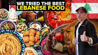 Authentic Lebanese Food | Tasty MEZZE from Beirut, Lebanon | Mezzmiz & Mirage | 🇱🇧 Street Food LB