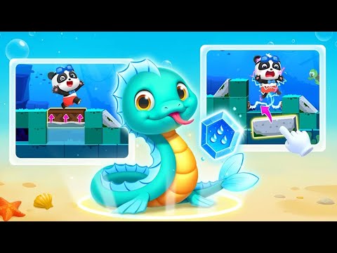 Obtain the Power of the Sea Fish God ! - Little Panda’s Jewel Adventure #2 - Babybus Games