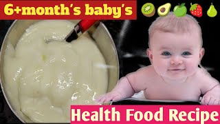 Health Baby food recipes 🍐🍓🥑 ||Baby Food||Easy & Tasty Food|| 6-3 year's baby's food #recipe #food 