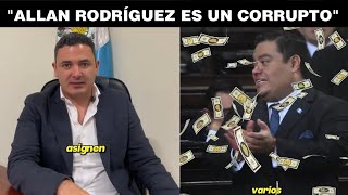 SAMUEL PÉREZ DESENMASCARA A ALLAN RODRÍGUEZ POR R0BARLE EL DINERO A GUATEMALA