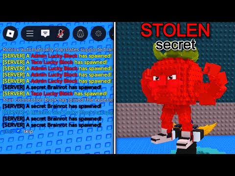 i Crafted the NEW Secret! (Steal a Brainrot)