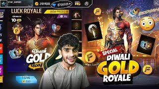 DIWALI SPECIAL GOLD ROYALE 🪔 Free Fire MaX