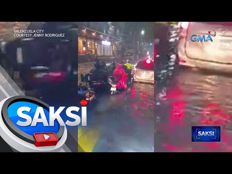 Ilang Motorista Stranded Dahil Sa Baha Sa Isang Bahagi Ng Macarthur