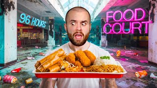 I ate at Abandoned Malls for 96 HOURS (food court challenge)