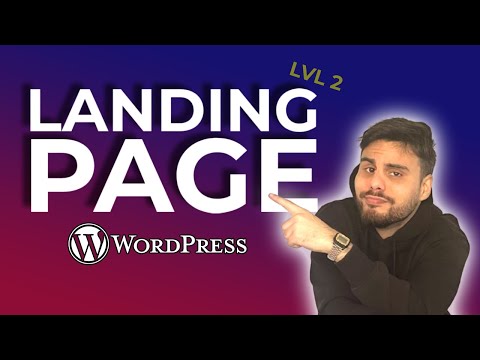 Cómo diseñar una landing page con WordPress GRATIS (Gutenberg) PARTE 2
