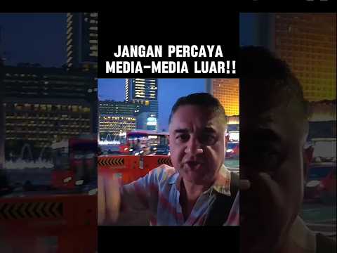 TURIS MARAH❗Media Bohong Tentang Jakarta #bule #shorts