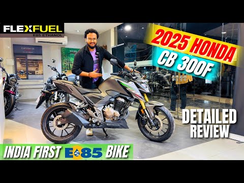 New 2025 Honda CB300F Flex Fuel E85😱Detailed Review | On Road Price | All Features | New Update 🔥