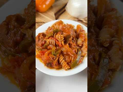 Slow Cooker Sausage & Veggie Pasta ๐คค๐
