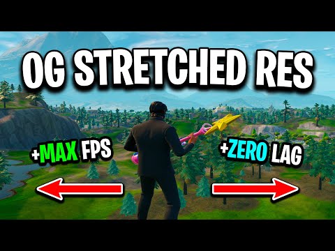 How To Get STRETCHED RESOLUTION in Fortnite OG! (Best Stretched Resolution)