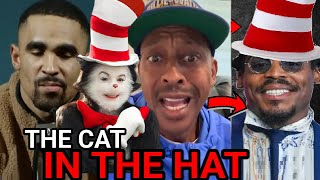 THE CAT IN THE HAT Cam Newton SHADES Jalen Hurts Then Gillie Da Kid & Ryan Clark GOES OFF On BIG CAM