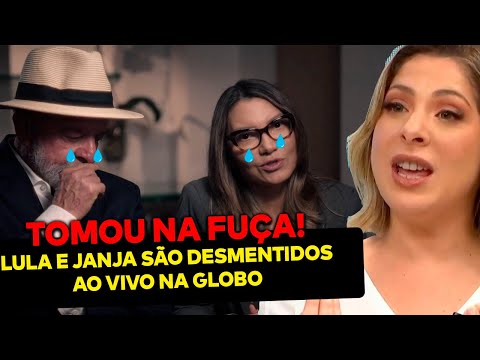 PODE RIR: Lula e Janja são EXPULSOS de entrevista na Globo! Casal petista foi humilhado