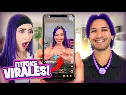 Recreando los TikTos más VIRALES de mi GEMELA😱