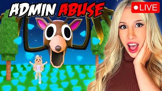 🔥ADMIN ABUSE IN 99 NIGHTS IN THE FOREST... *HURRY AND JOIN*