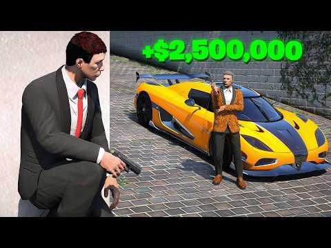 Stealing Supercars to Become Rich in GTA 5 RP