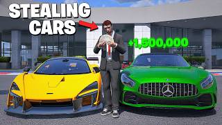 Stealing Supercars to Become Rich in GTA 5 RP