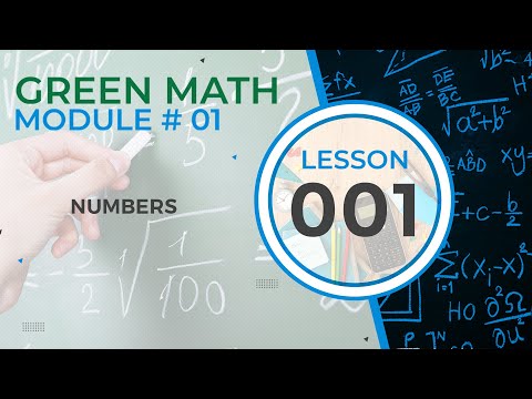 001 - Green Math - Numbers