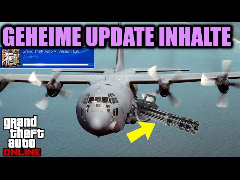 Alle geheimen Update Inhalte : Flugzeug, Gebäude und Co. - GTA 5 Online Deutsch