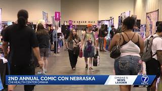 YouTube video thumbnail: Comic Con Nebraska Returns to Omaha With Expanded fan Experiences