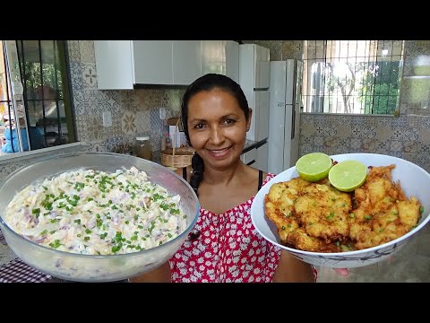 FILÉ DE FRANGO EMPANADO SEM OVO E SEM FARINHA DE ROSCA/SALADA DE REPOLHO CREMOSO COMIDA SIMPLES