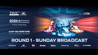 Sunday LIVE | Round 1 - Kart Silverstone | 2026 Champions of the Future Academy Program UK