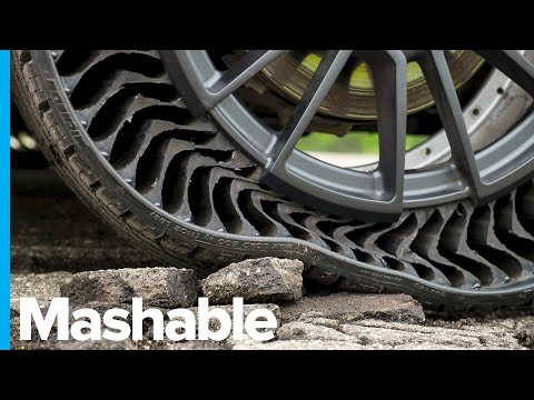 Michelin and General Motors Unveil Airless, Puncture-proof Tires