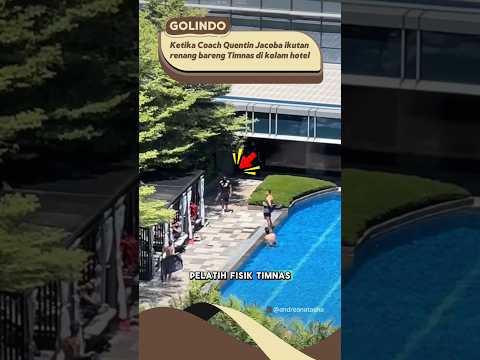 Momen Verdonk, Emil dan Timnas berenang, tiba-tiba kedatangan coach Quentin #timnasindonesia #timnas