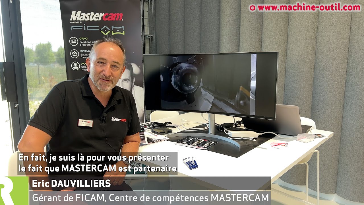 Mastercam est présent dans le Sandvik Coromant Center Orléans