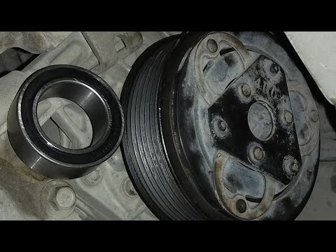 compresor aire acondicionado cambiar balero