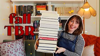 All The Books I Want to Read This Fall ✨🍁 (fall tbr!!)