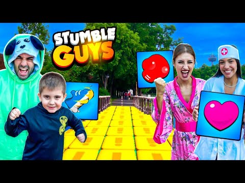 STUMBLE GUYS en LA VIDA REAL!!