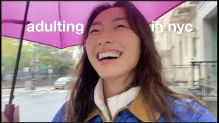adulting in nyc | getting my life together, going out & walking around in the city