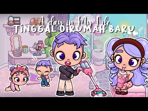 VLOG: TINGGAL DI RUMAH BARU DI STARDUST CITY | AVATAR WORLD DRAMA ROLEPLAY | PAZU
