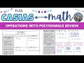 Operations with Polynomials: Addition, Subtraction, and Multiplication