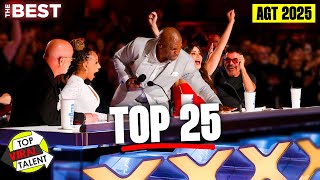 I Watched EVERY 2025 America's Got Talent Audition... These Are The Top 25!