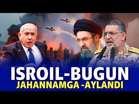 ISROIL BUGUN JAHANNAMGA AYLANDI-ERON BALLISTIKLARI YOPIRILDI