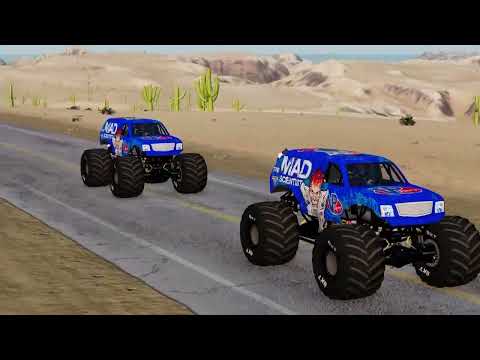 Cars vs Container Speed Bumps BeamNG Drive Challenge Ends in Total Destruction!