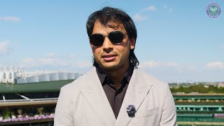 Olympic Champion, Neeraj Chopra visits Wimbledon for the first time