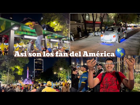 Así festejan el campeonato del América🌎⚽️