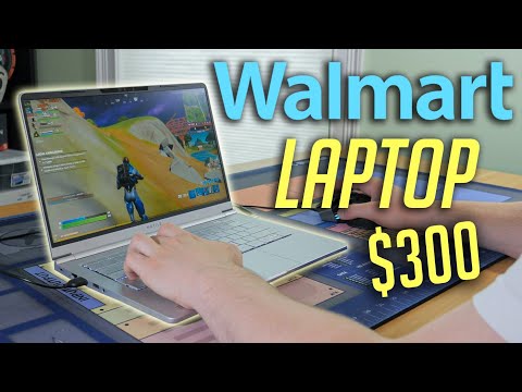 The $300 WALMART LAPTOP is Surprisingly Good!