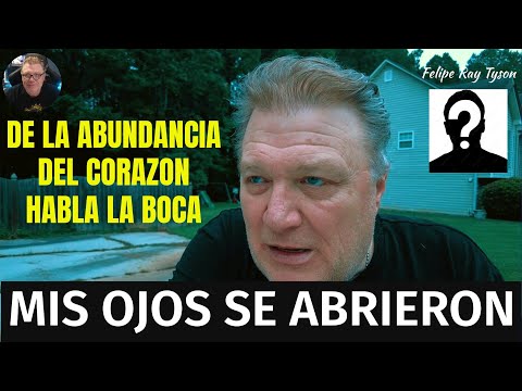 De la abundancia del corazón habla la boca, Mis Ojos se han abierto