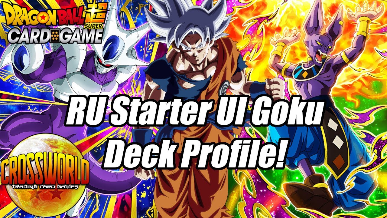 RU Starter UI Goku Deck Profile! - Dragon Ball Super Card Game