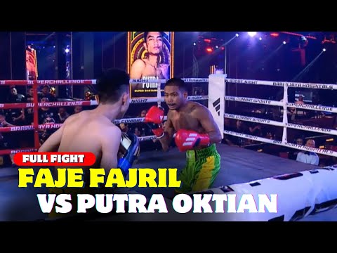 FULL FIGHT🔥FAJE FAJRIL VS PUTRA OKTIAN || Faje Berhasil Menumbangkan Putra di Ronde Pertama!