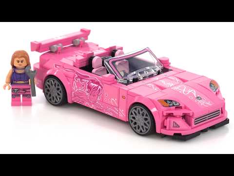 LEGO Speed Champions 2 Fast 2 Furious Honda S2000 review! #NotSponsored 77241