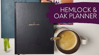 Unboxing and my first impressions: Hemlock & Oak undated planner